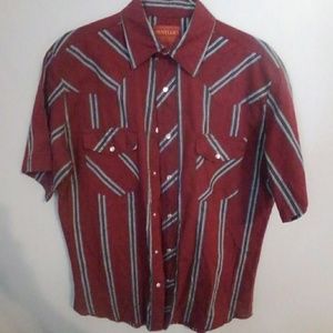 Med. Rustler Western short sleeve.